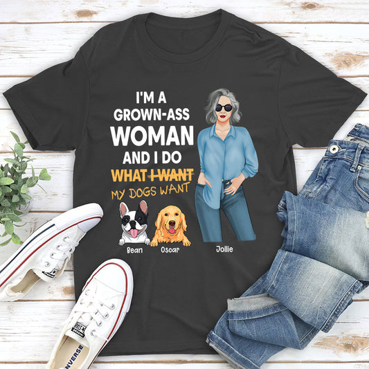 What My Dog Wants - Personalized Custom Unisex T-shirt