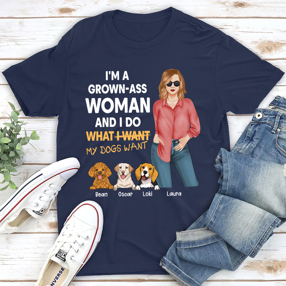 What My Dog Wants - Personalized Custom Unisex T-shirt