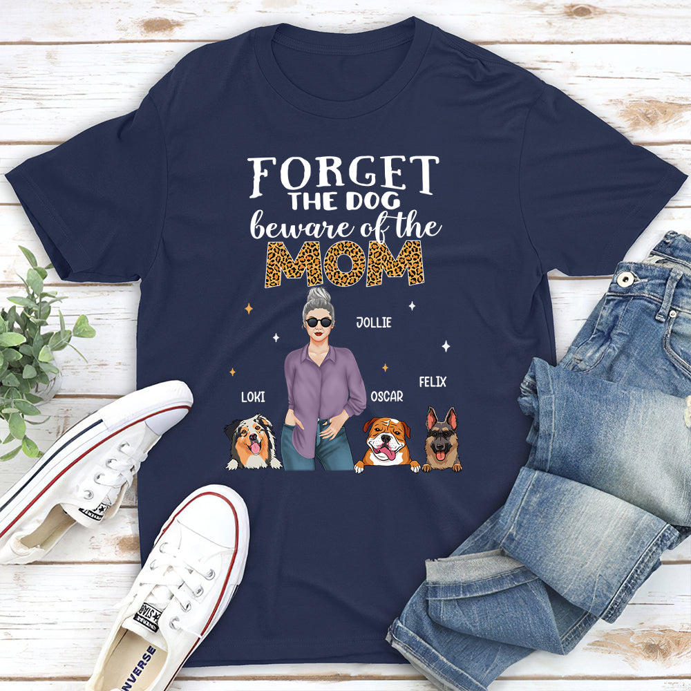 Beware Of The Mom - Personalized Custom Unisex T-shirt