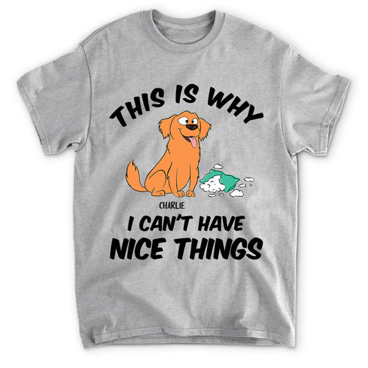 This Is Why - Personalized Custom Unisex T-shirt