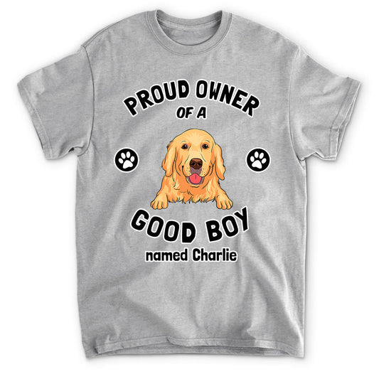 Proud Dog Owner - Personalized Custom Unisex T-shirt