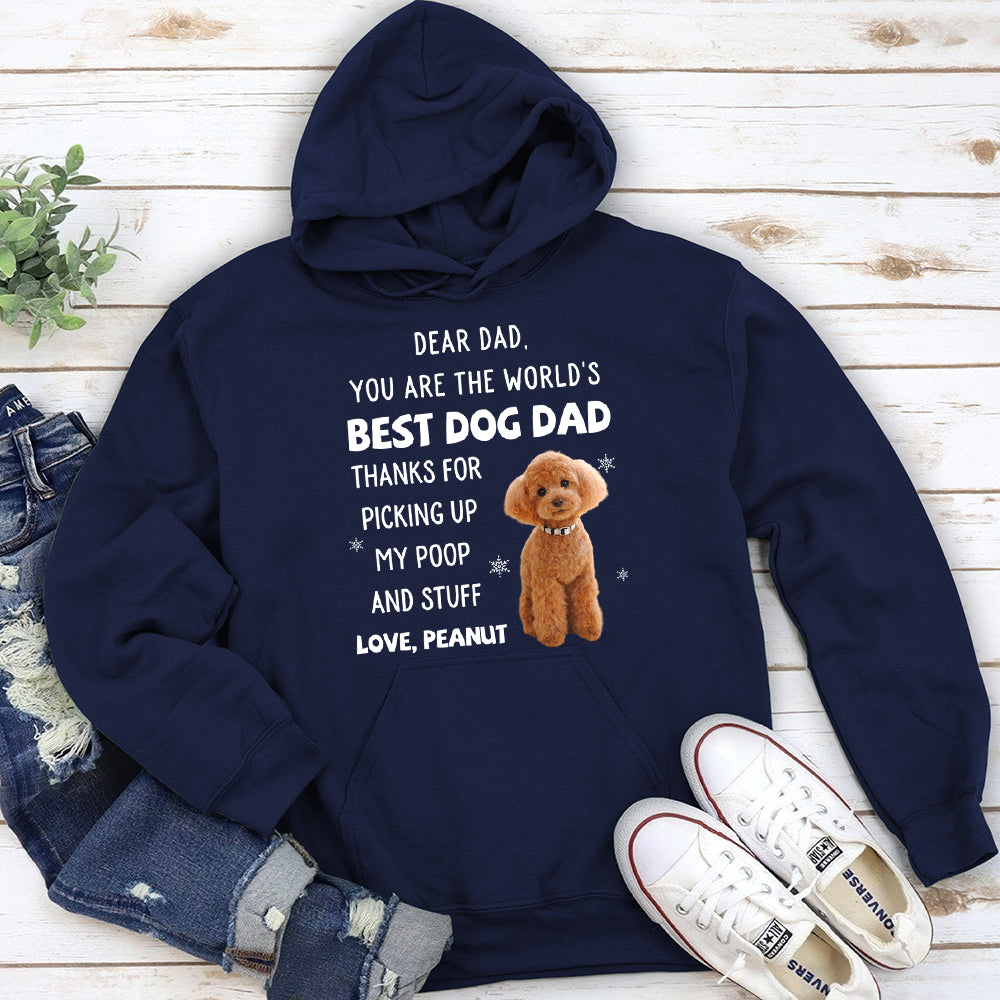 Thank You Dad/Mom Photo - Personalized Custom Hoodie