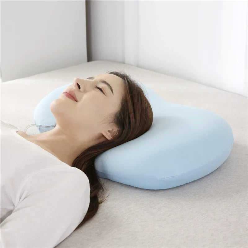 Memory Foam Pillow Solid Color Small Cushion Cat Belly Feeling for Sleeping Slow Rebound Cotton Travel Soft and Comfortable Sofa ShopOnlyDeal