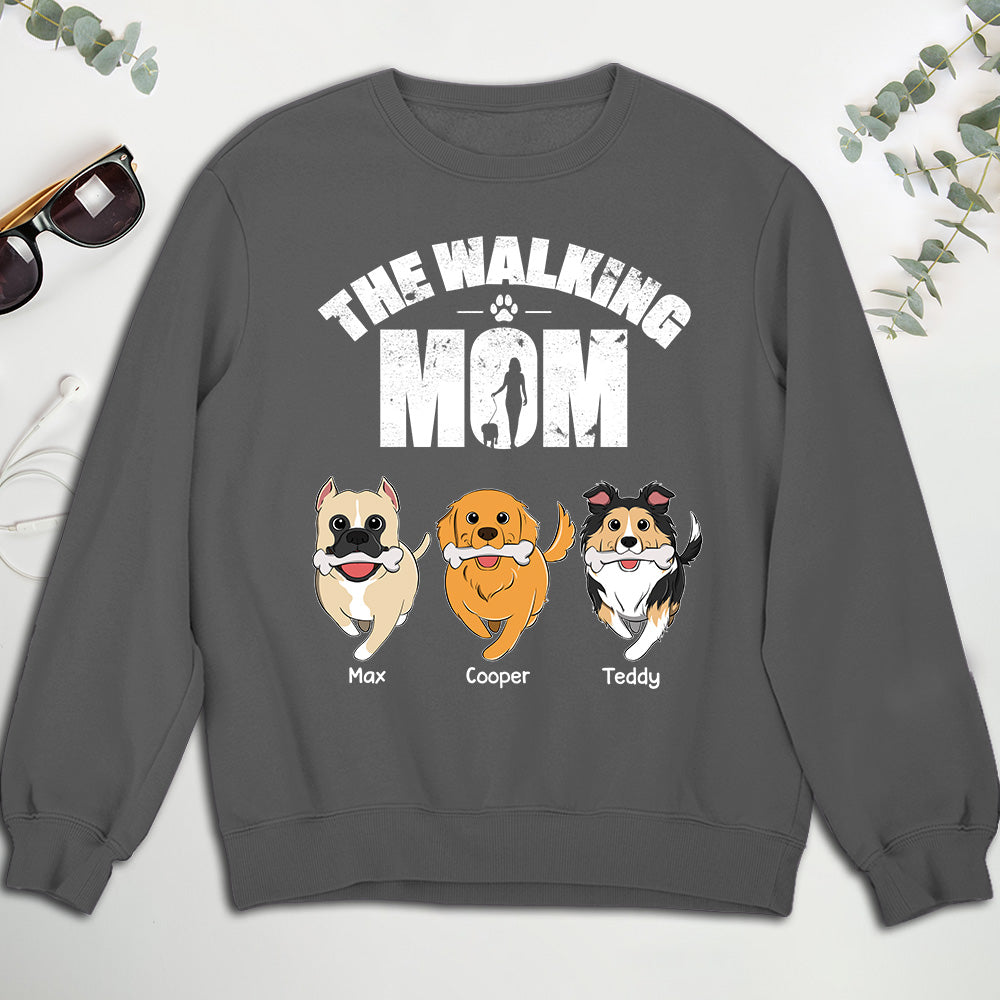 The Walking Dog - Personalized Custom Sweatshirt