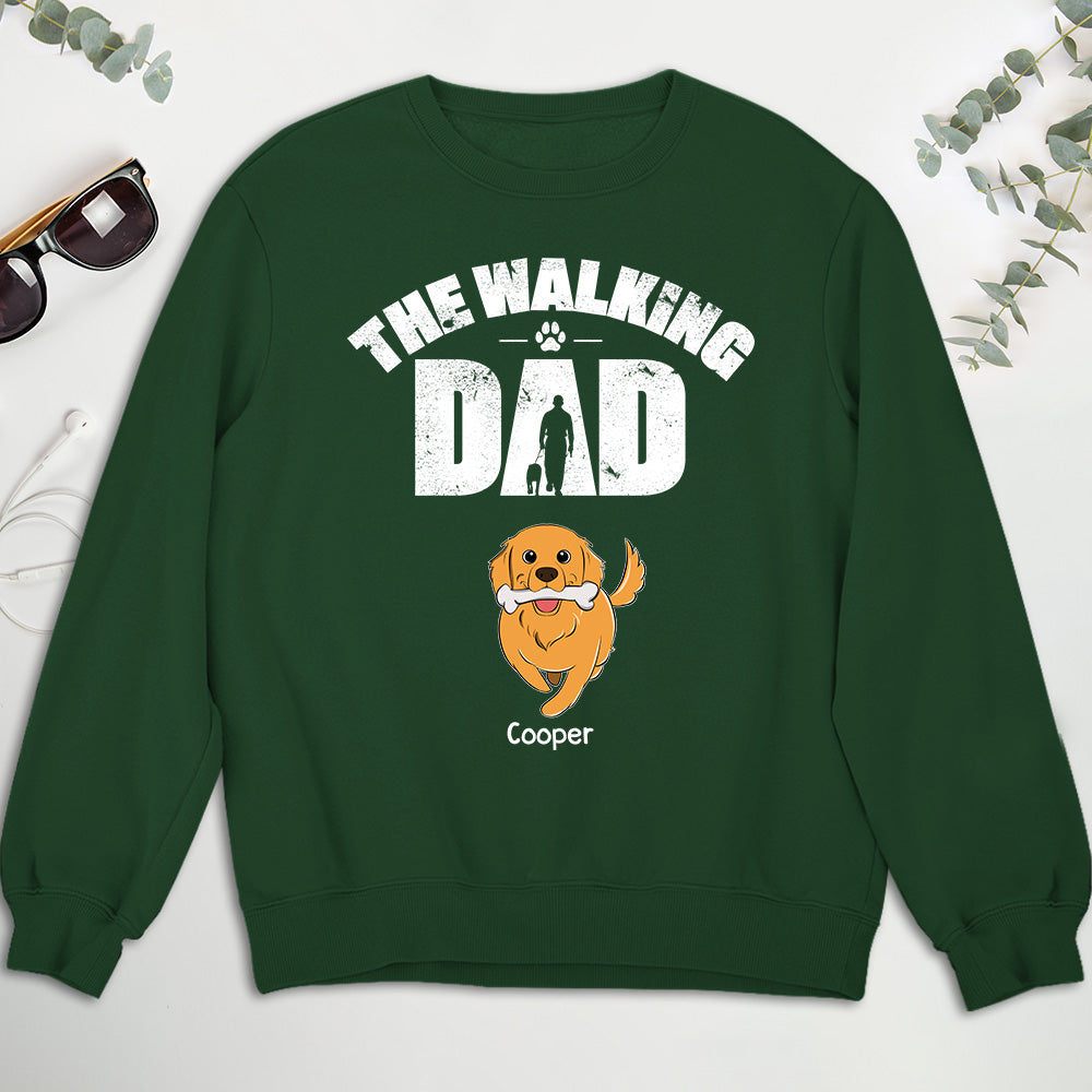The Walking Dog - Personalized Custom Sweatshirt