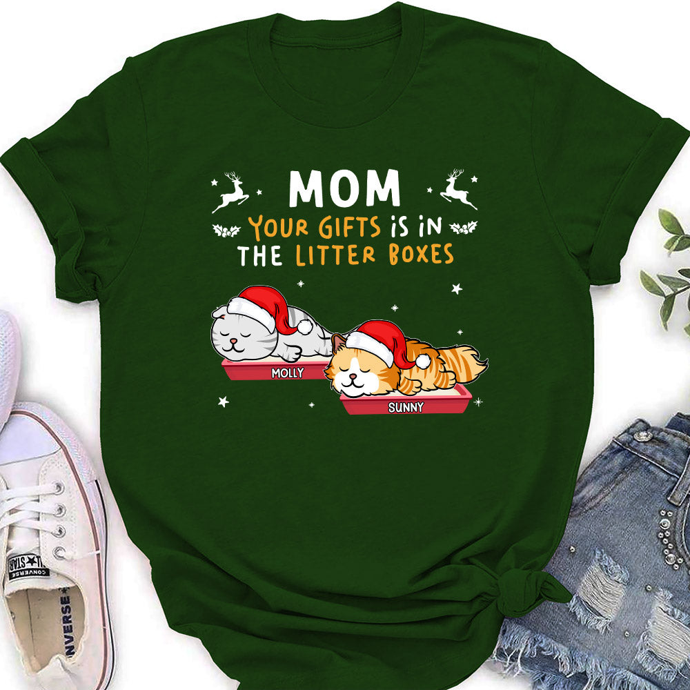 Gift Is In The Box - Personalized Custom Women's T-shirt