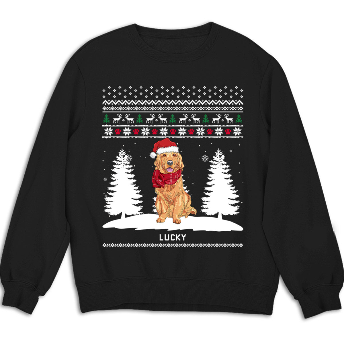 Winter Dog - Personalized Custom Sweatshirt
