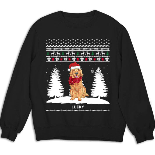 Winter Dog - Personalized Custom Sweatshirt