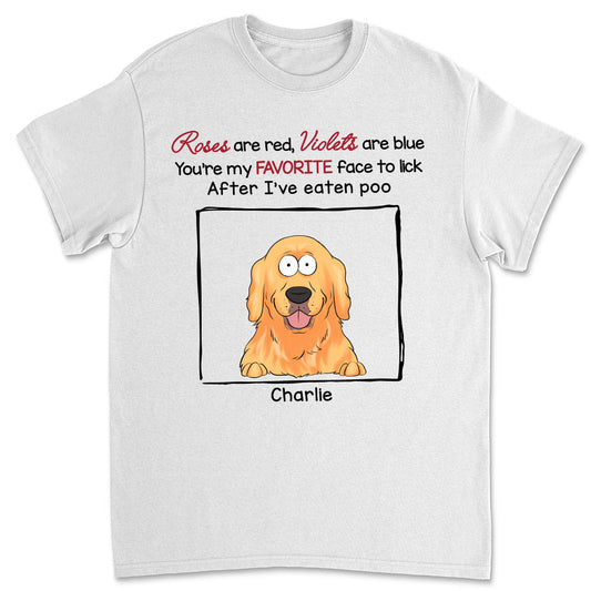 After Eaten Poo - Personalized Custom Unisex T-shirt