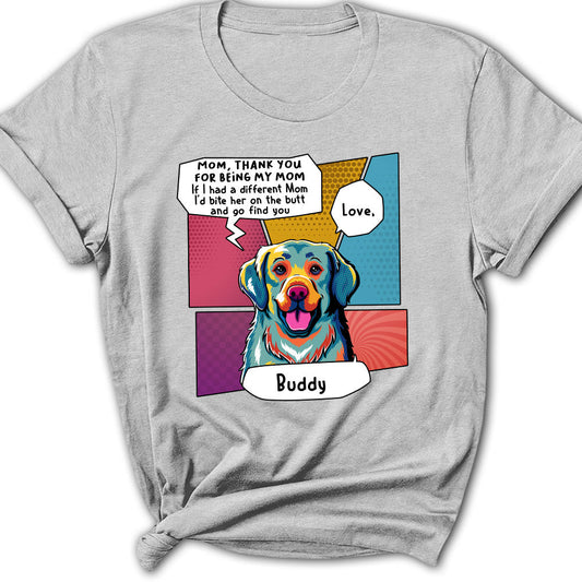Best Mom Dad In The World - Personalized Custom Women's T-shirt