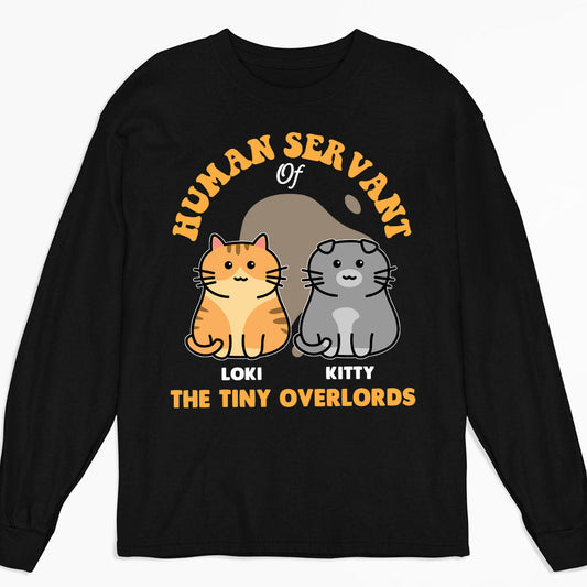 Servant Of Cute Overlords - Personalized Custom Long Sleeve T-shirt