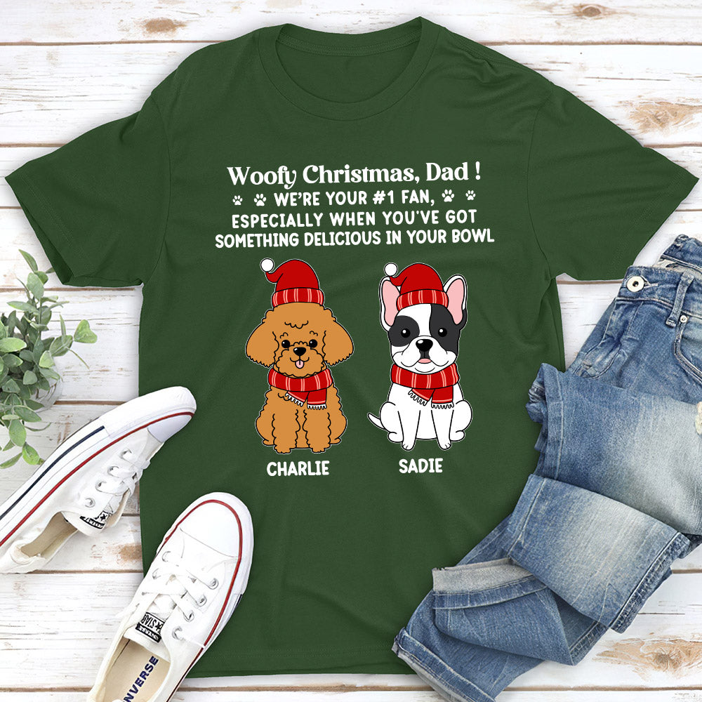 Top Fan Of Mom - Personalized Custom Unisex T-shirt