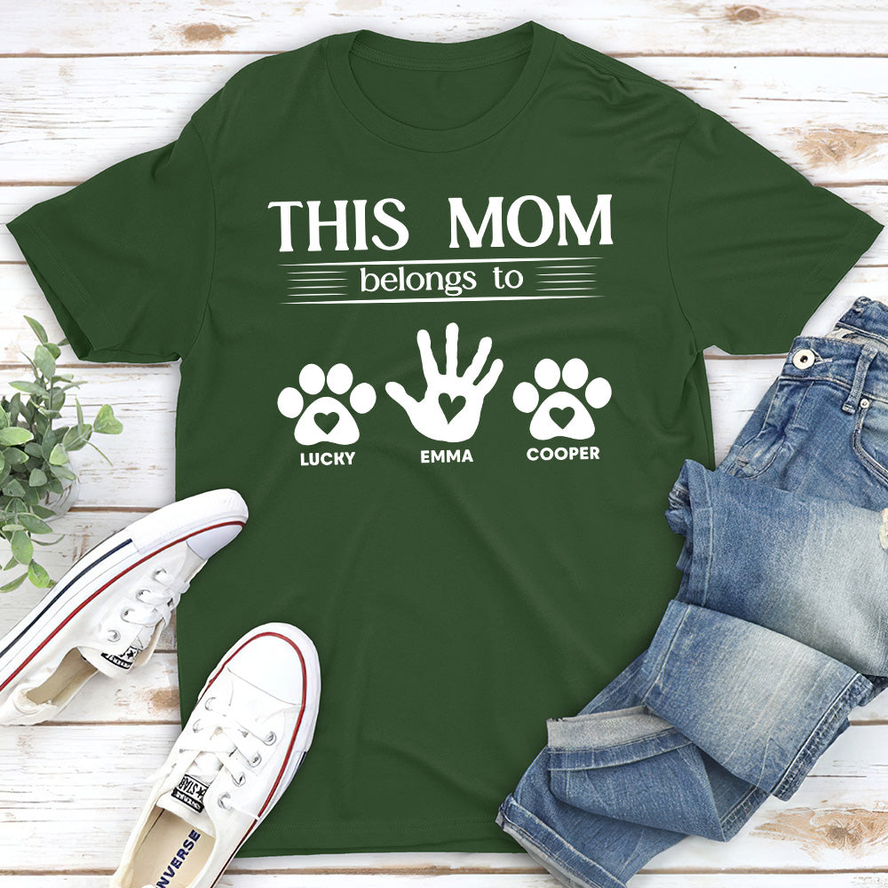 Favorite Belongs To - Personalized Custom Premium T-shirt