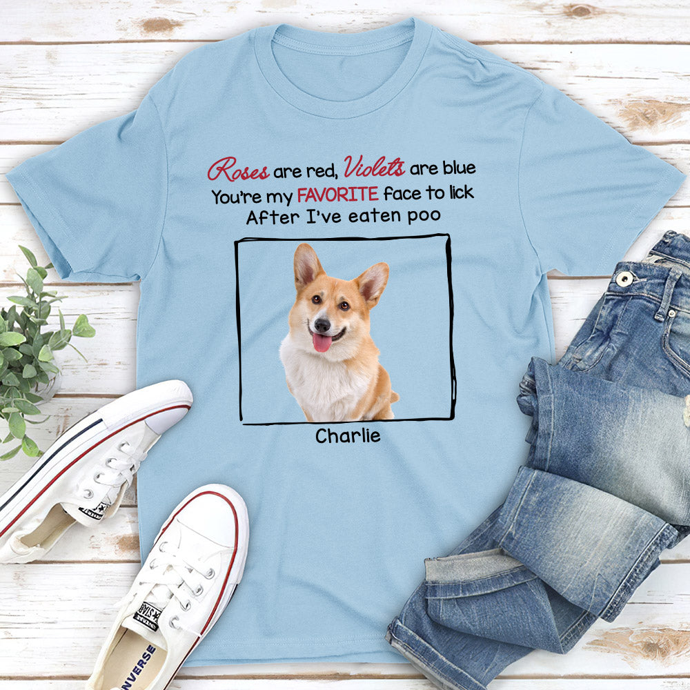 After Eaten Poo - Personalized Custom Unisex T-shirt