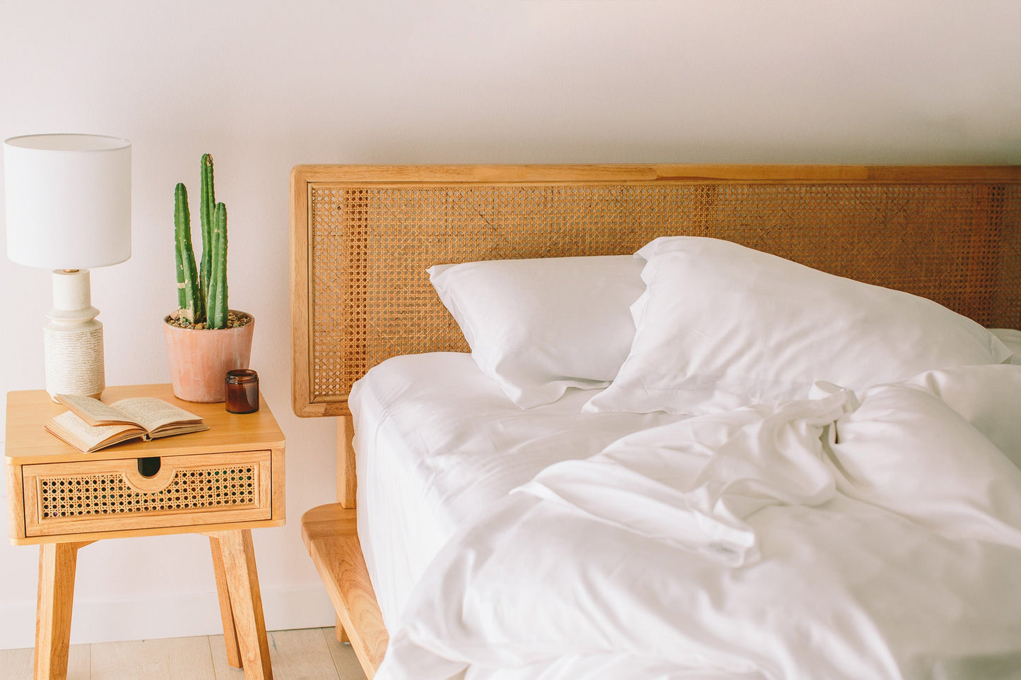Nest Bedding® Sateen Organic Cotton Duvet Cover Set + Shams