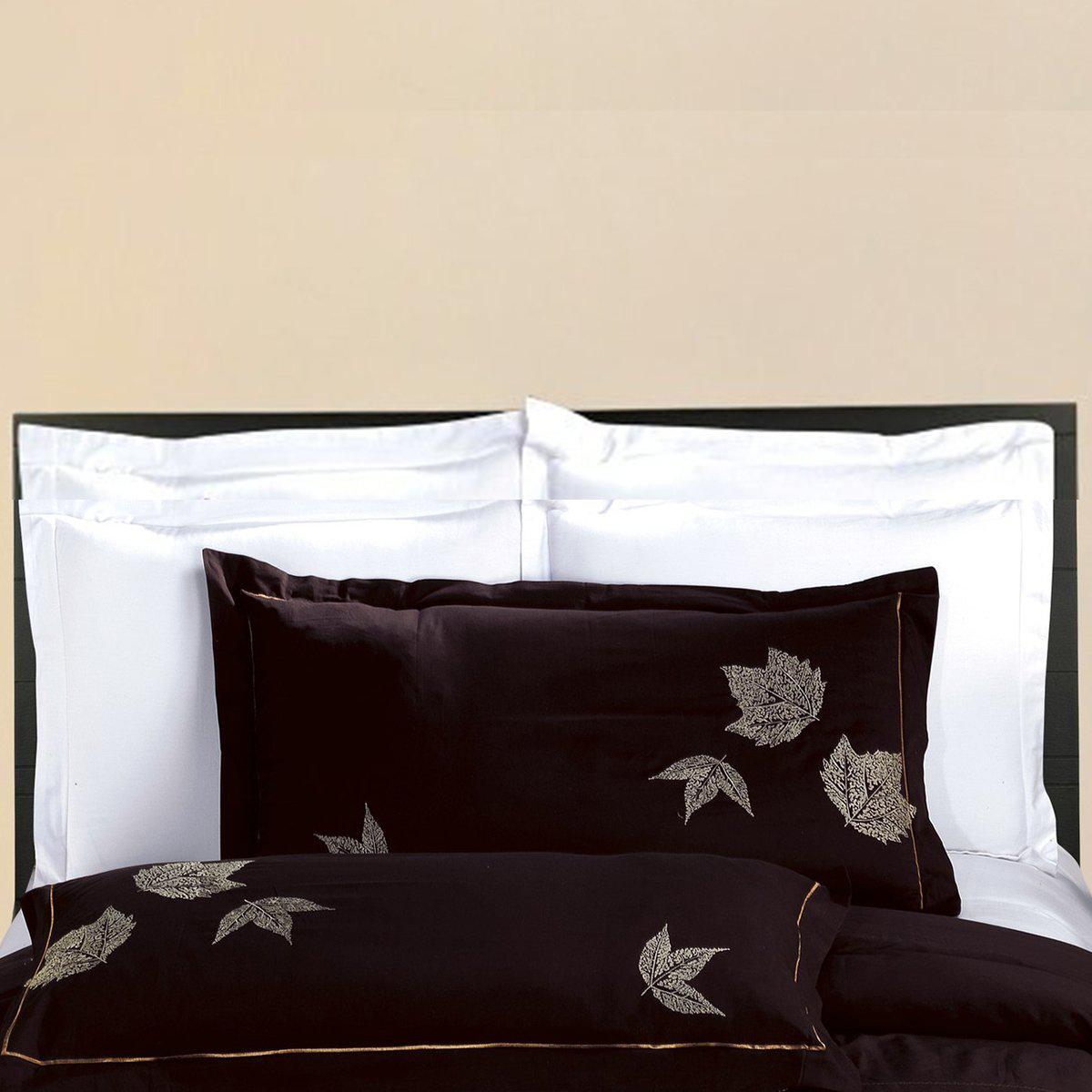 Newbury Embroidered 100% Cotton Multi-Piece Duvet Set-Royal Tradition-Standard Shams (Pair)-Egyptian Linens