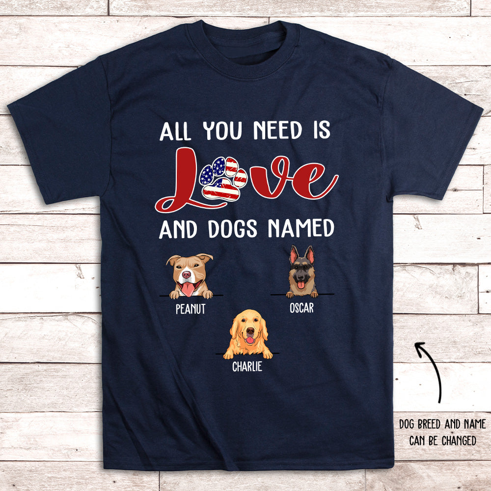 All You Need - Personalized Custom Unisex T-shirt