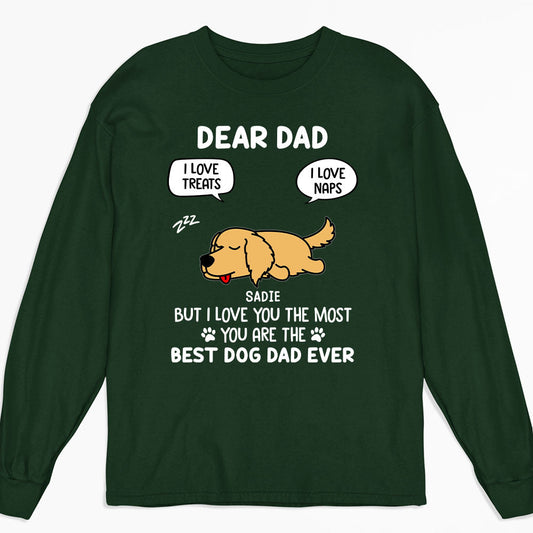 You Are The Best To Me - Personalized Custom Long Sleeve T-shirt