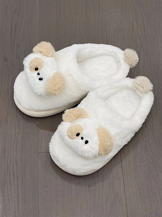 Women's Thermal Removable Waterproof Cotton Slippers