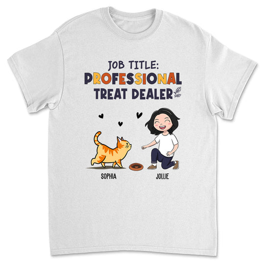 Professional Treat Dealer - Personalized Custom Unisex T-shirt
