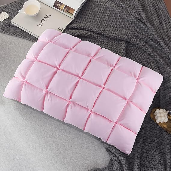 Soft Pillows for Sleeping, Support Bed Pillows, Fluffy Down Alternative Pillow