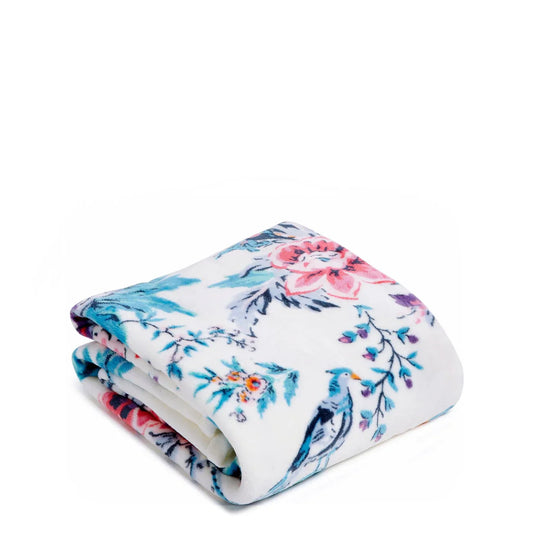 Plush Throw Blanket - Magnifique Floral
