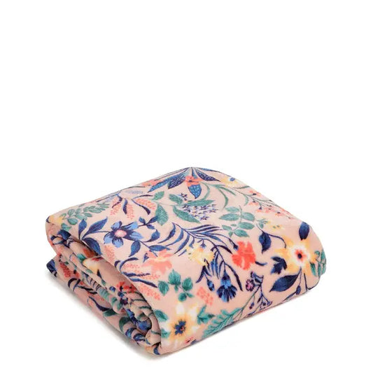 Plush Throw Blanket - Paradise Coral