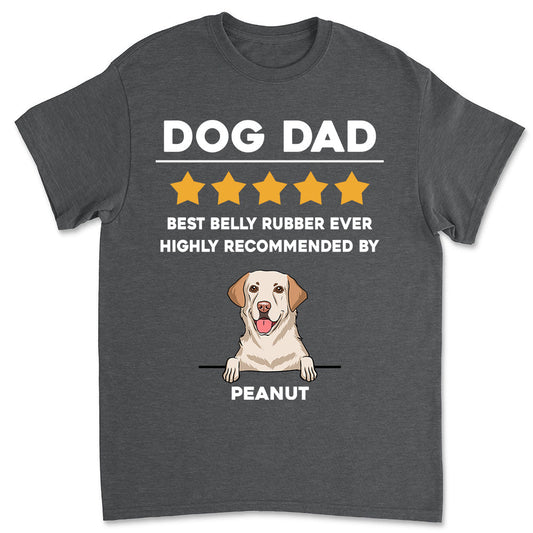 Review Dog Mom/Dad - Personalized Custom Unisex T-shirt