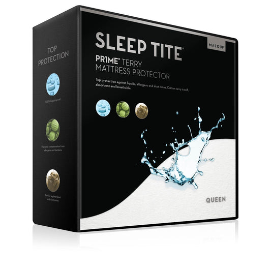 SLEEP TITE Prime Terry Mattress Protector