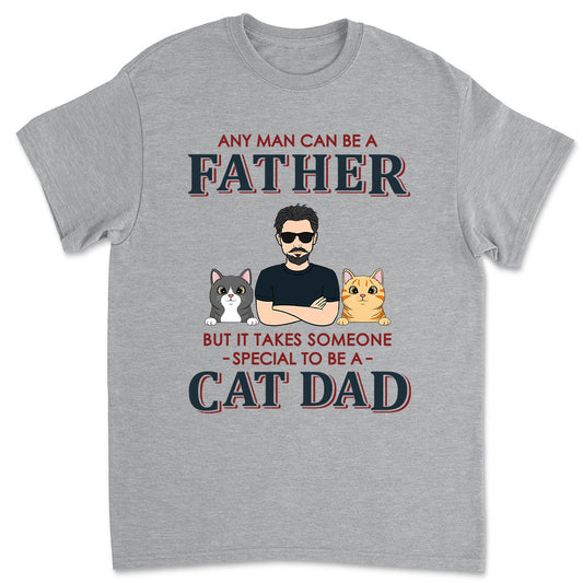 Special Cat Dad - Personalized Custom Unisex T-shirt