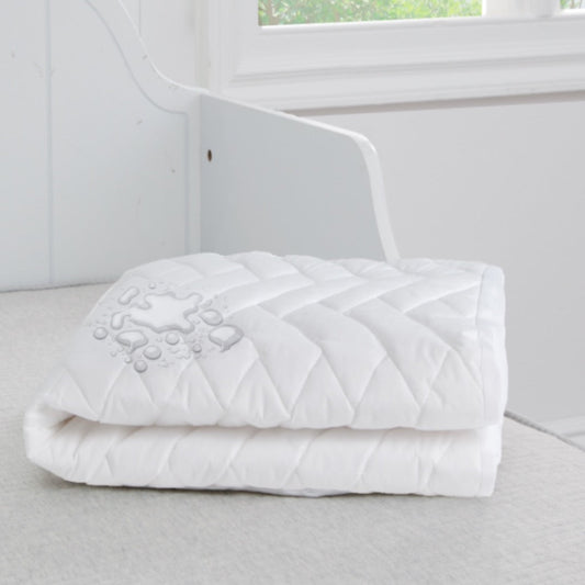 Beautyrest KIDS Silver DualCool Technology Fitted Baby Crib Mattress Pad Cover
