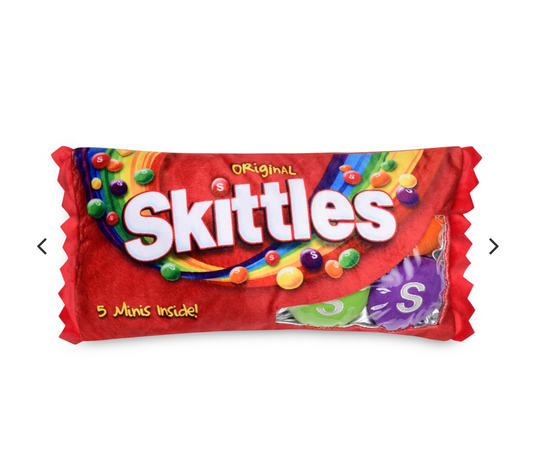 Skittles Packaging Fleece Plush
