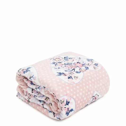 Plush Throw Blanket - Mon Amour Soft Blush