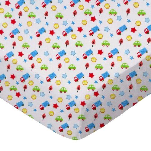 SheetWorld Fitted Portable Mini Crib Sheet - 100% Cotton Woven - Baby - Zoter Shop
