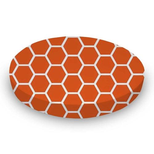 SheetWorld Fitted Oval Crib Sheet Fits Stokke Sleepi - 100% Cotton - Zoter Shop