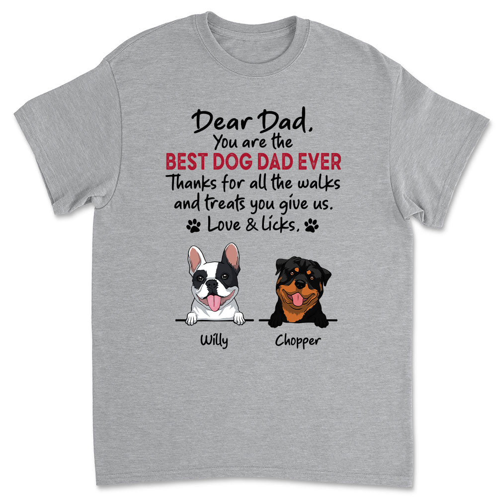 Walks And Treats - Personalized Custom Unisex T-shirt