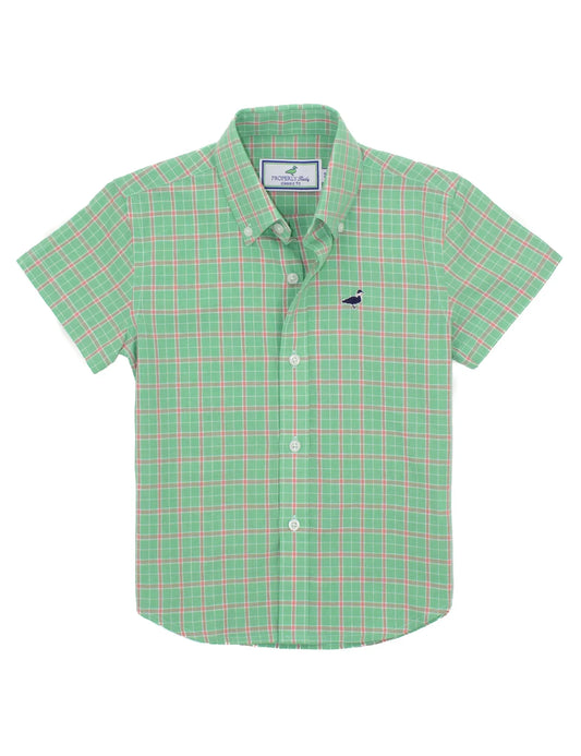 Boys Seasonal Sportshirt SS, Watermelon