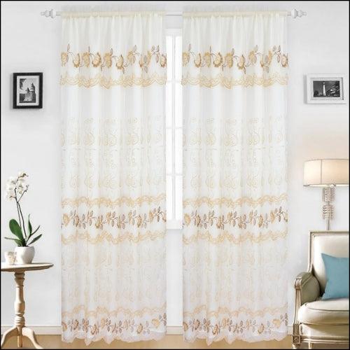 Bridget - Embroidered Panel With Backing - Set of Two - Assorted - zoter Shop
