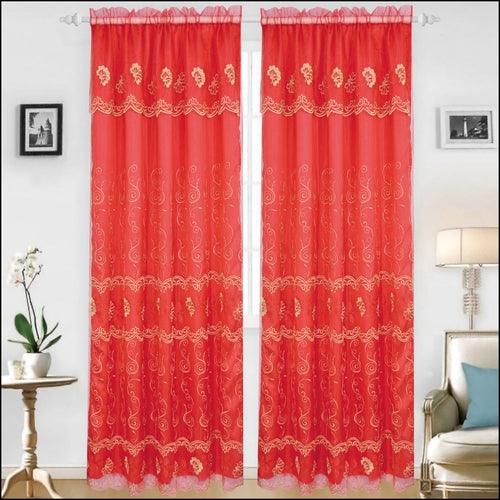 Bridget - Embroidered Panel With Backing - Set of Two - Assorted - zoter Shop