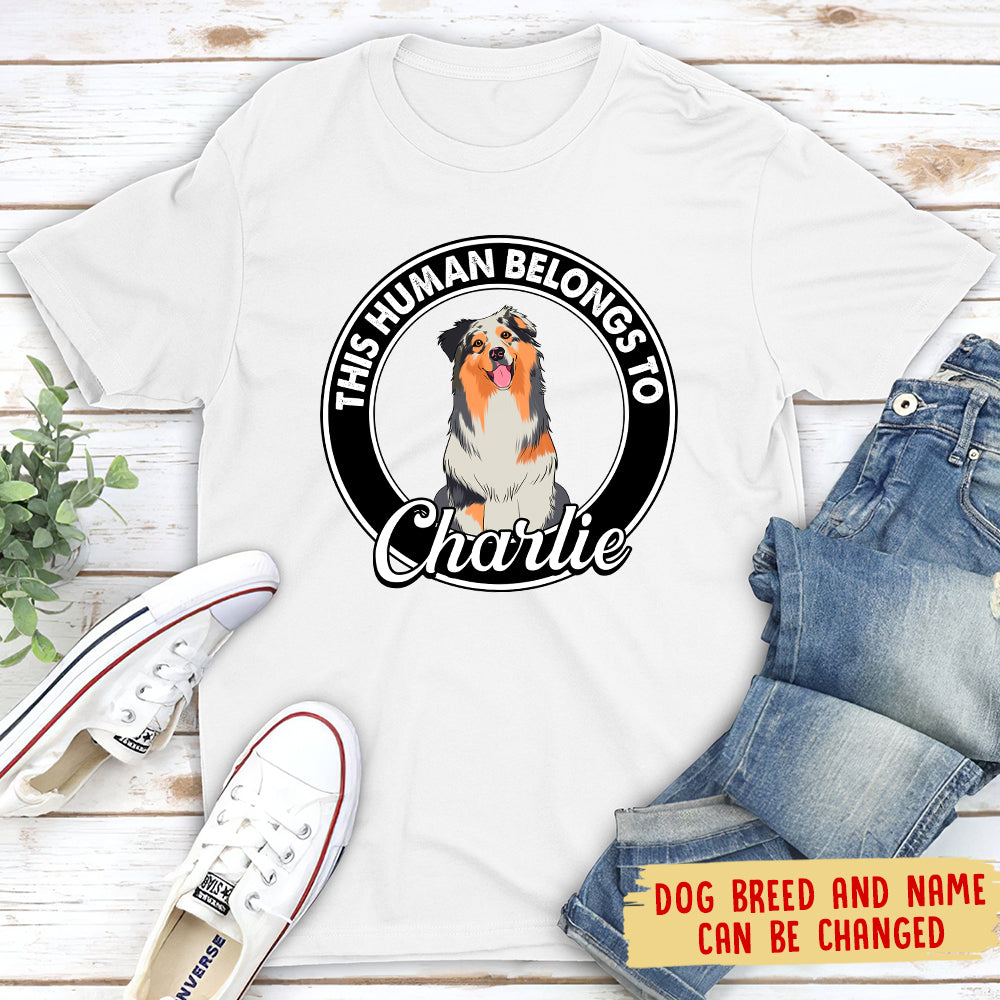 This Human Belongs - Personalized Custom Unisex T-shirt