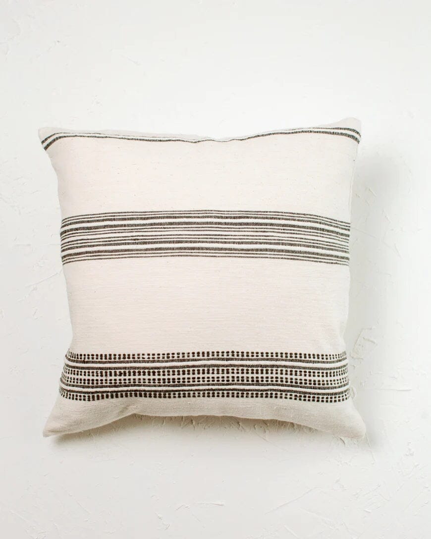 Aden Throw Pillow Cover Throw Pillows Creative Women Natural with Gray
