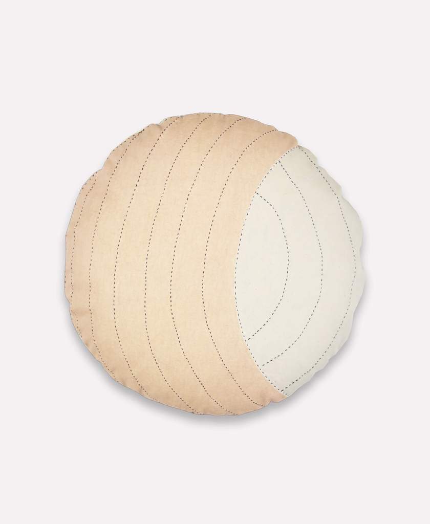 Crescent Throw Pillow - Ivory