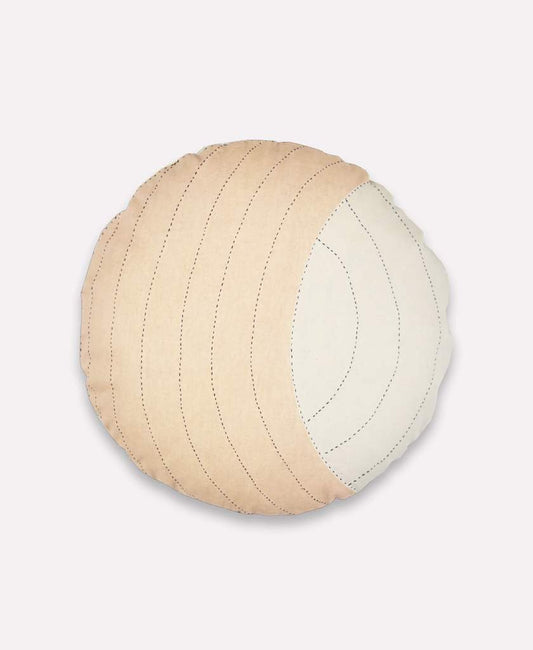 Crescent Throw Pillow - Ivory