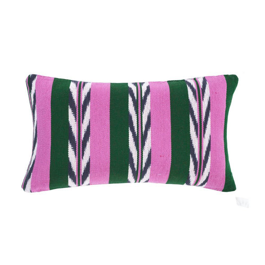 Palm Ikat Lumbar Pillow