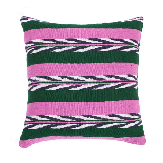 Palm Ikat Throw Pillow