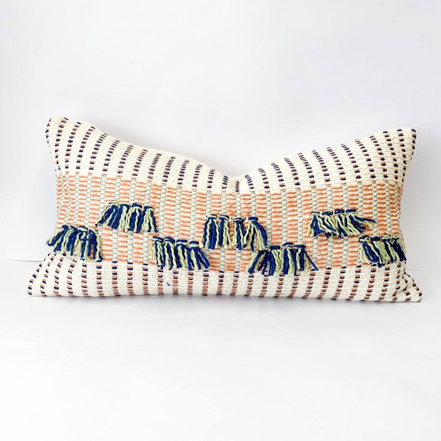 Barichara Lumbar Pillow Cover - Apricot