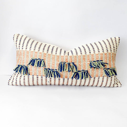 Barichara Lumbar Pillow Cover - Apricot