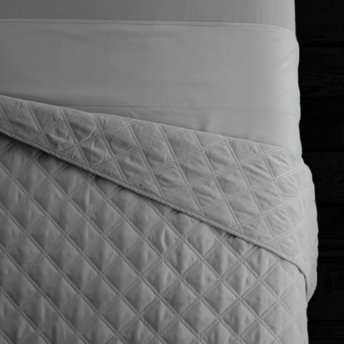 Quilted Blanket in Moonstone by Sposh