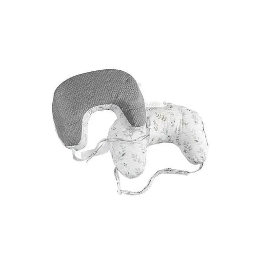 Boppy - Best Latch Nursing Pillow Gray Pennydot Leaf Stripe