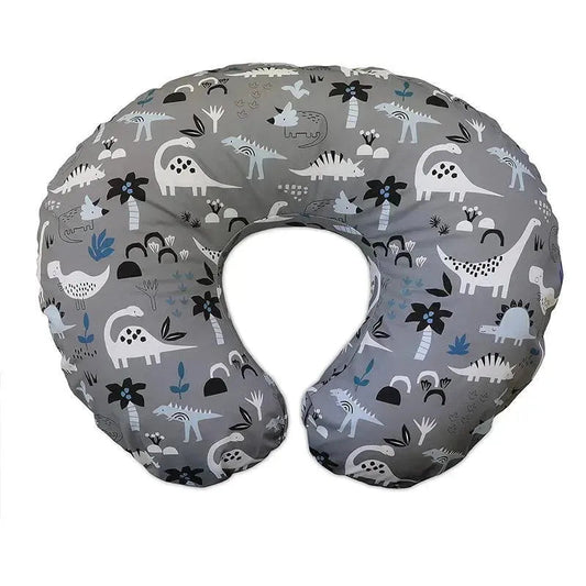 Boppy Feeding And Infant Support Pillow - Gray Dinosaurs